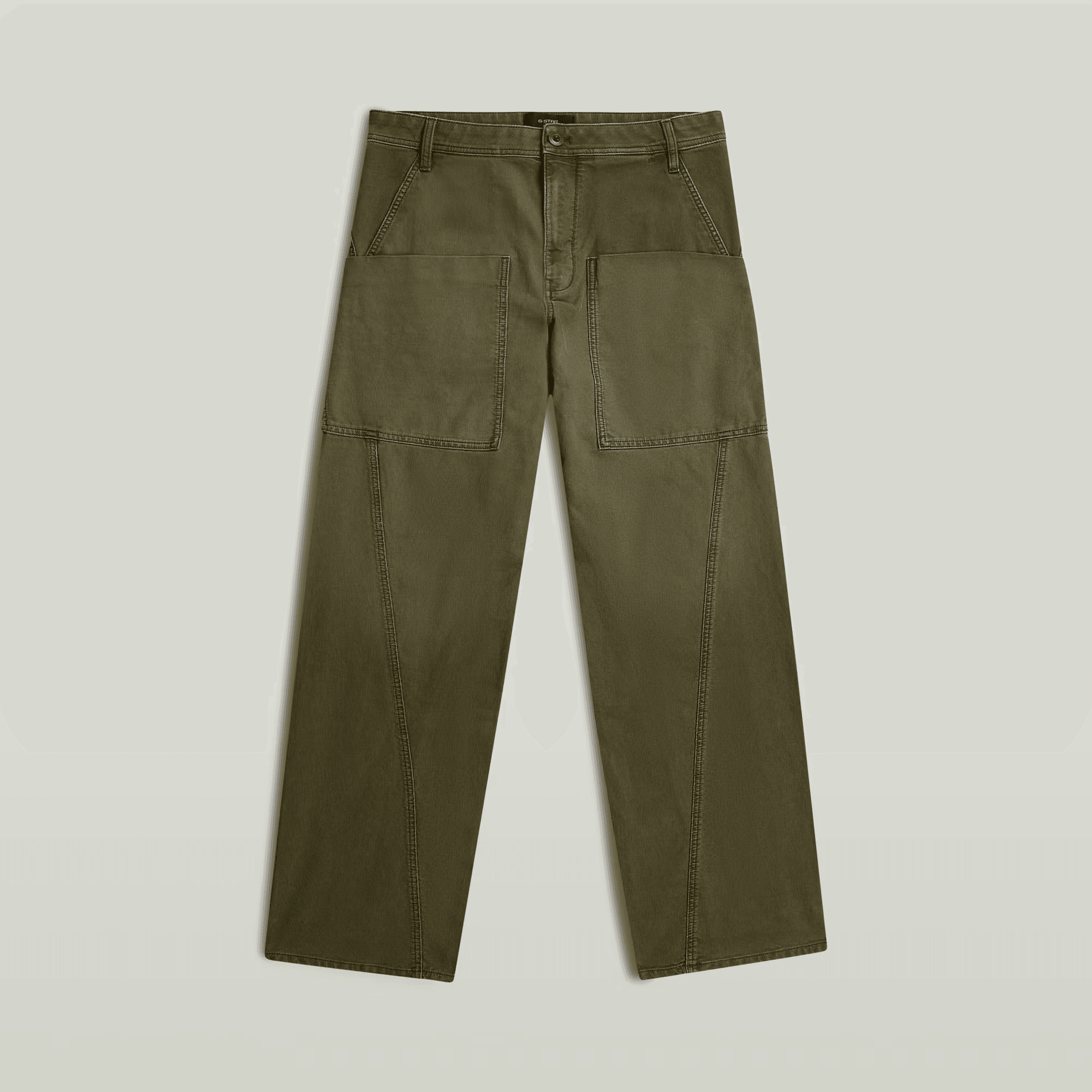 Fatigue Cargo Pants in Shadow Olive - Milu James St