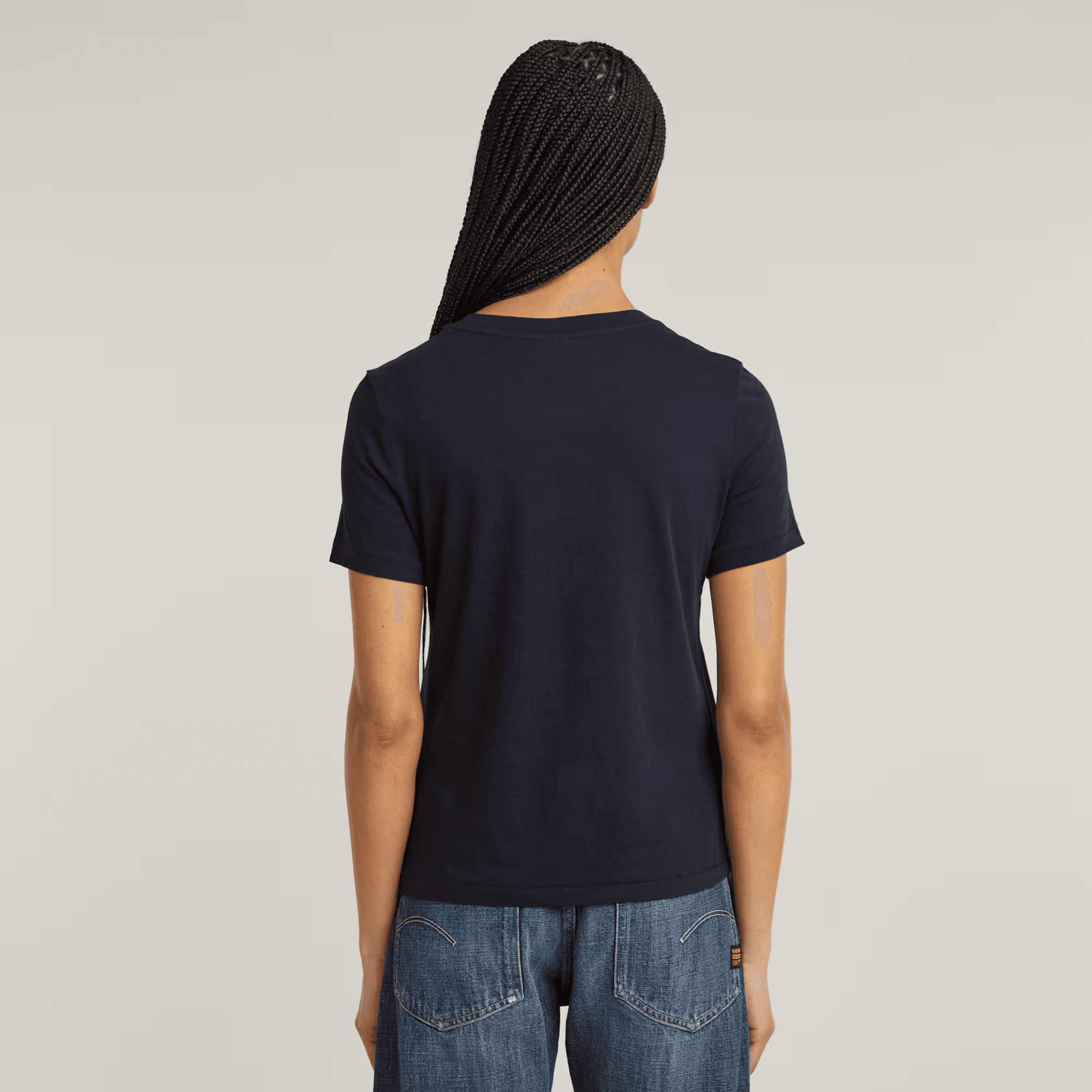 Front Seam Top in Osaka Blue