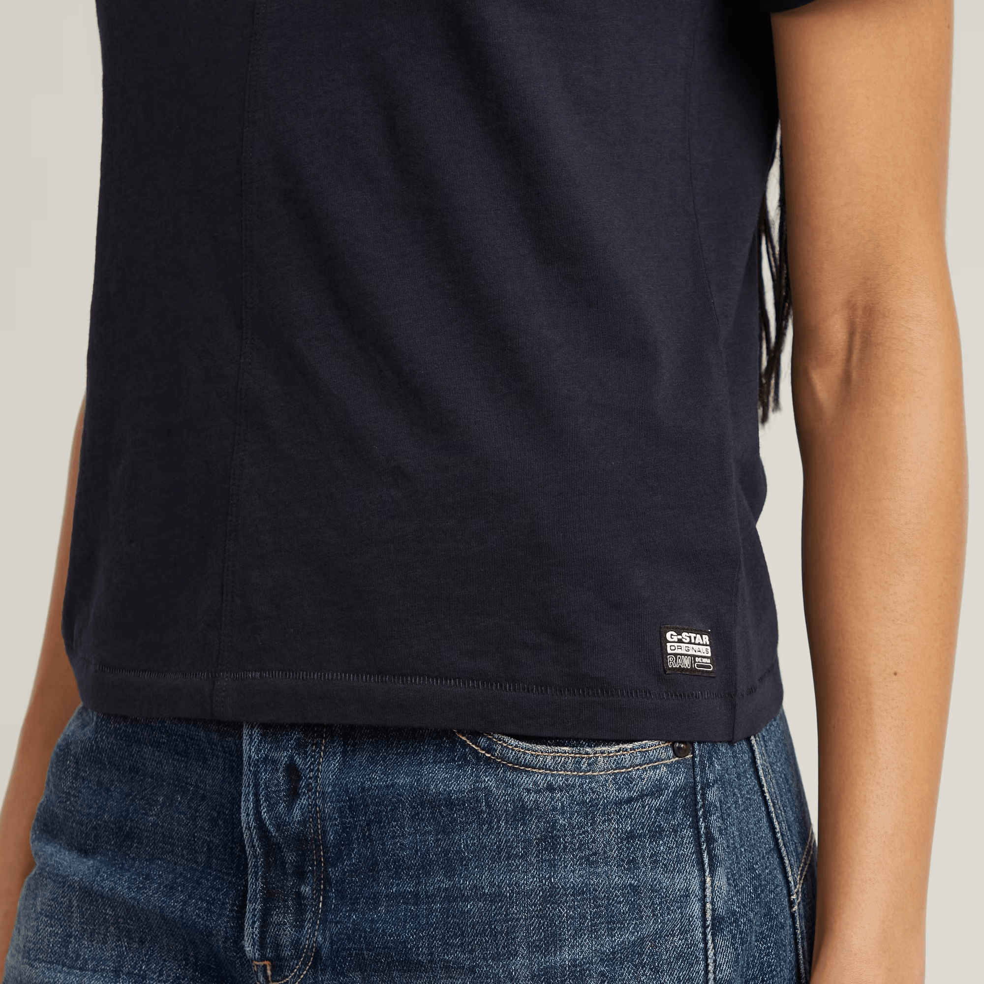 Front Seam Top in Osaka Blue