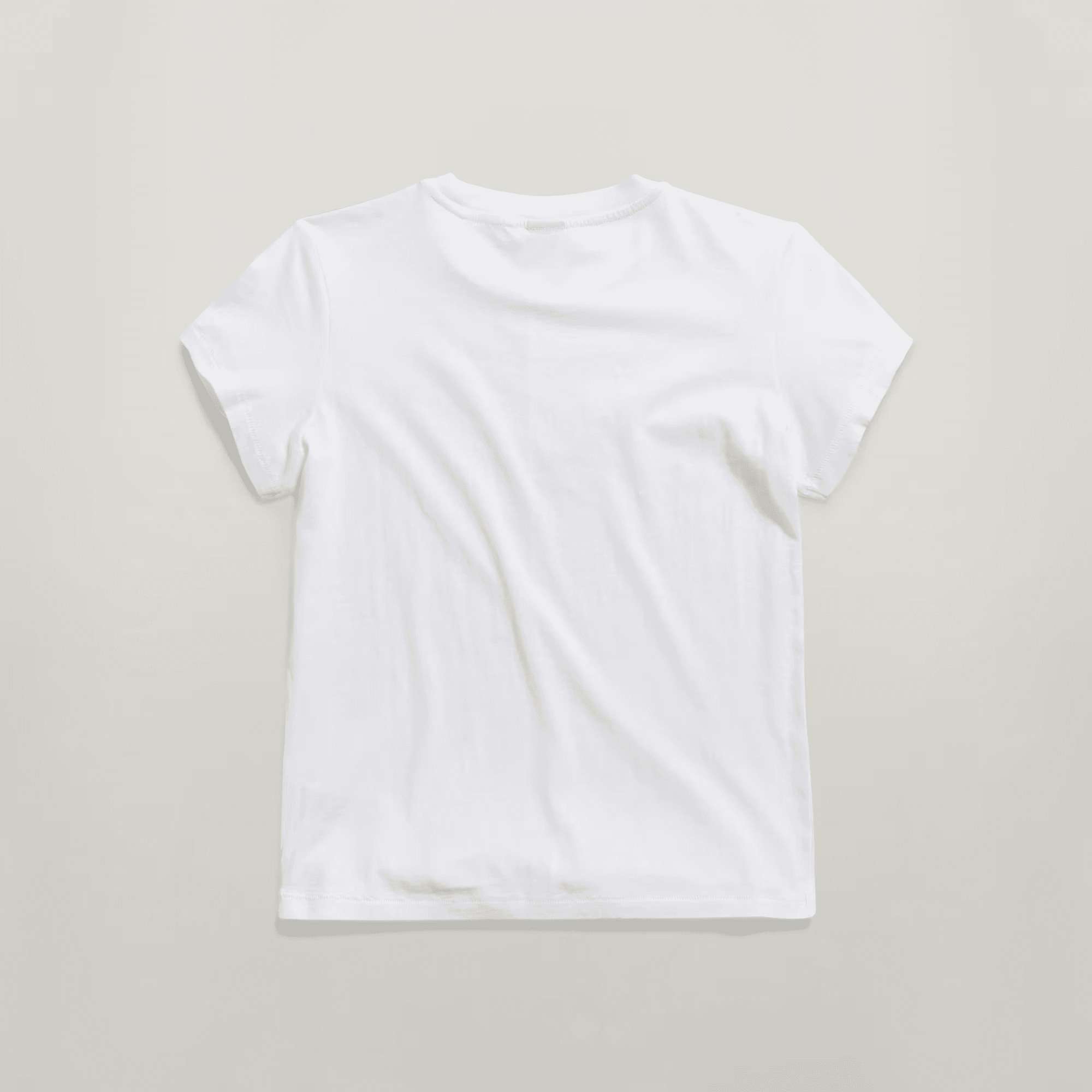 Front Seam Top in White