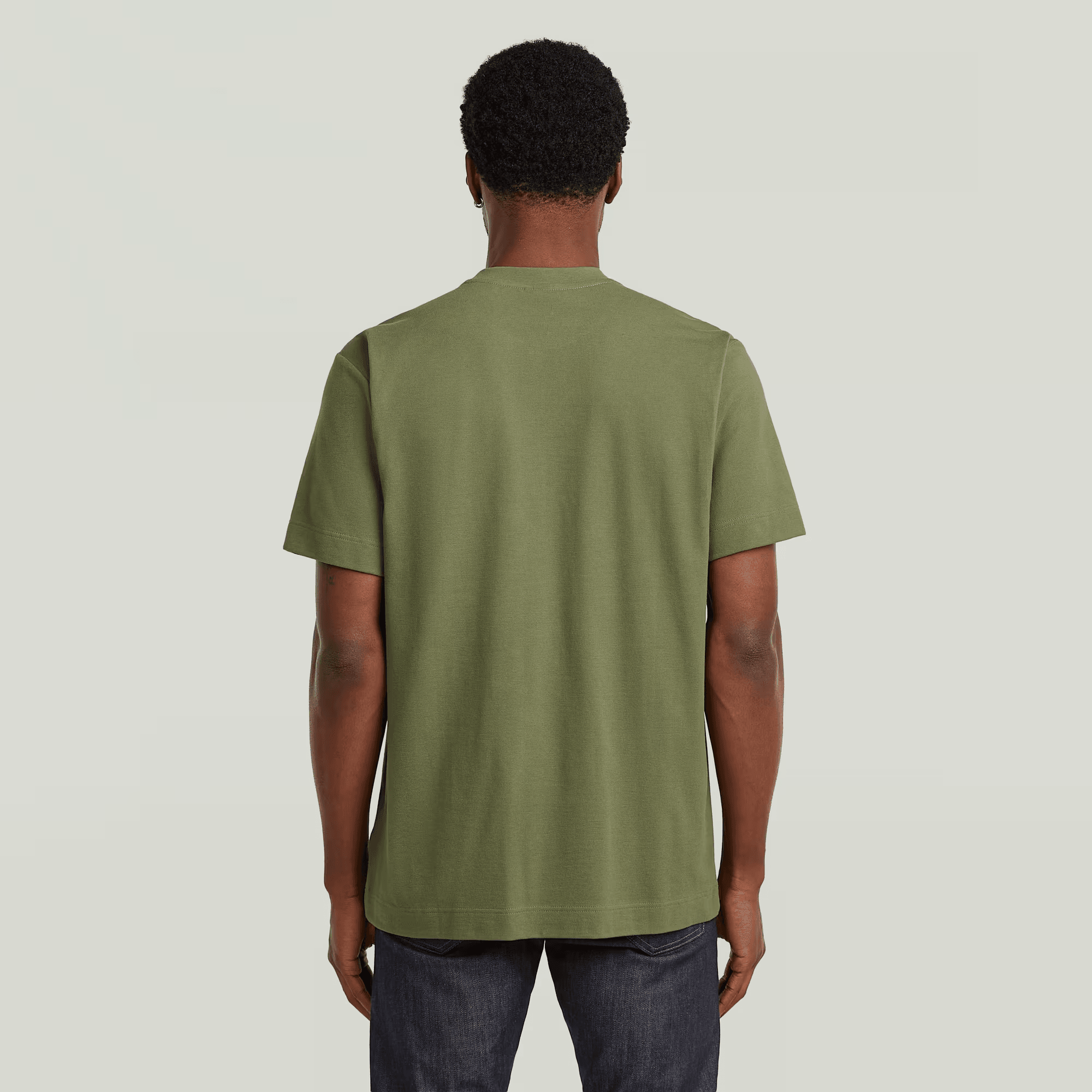 GS-01 Structured T-Shirt in Four Leaf Clover - Milu James St