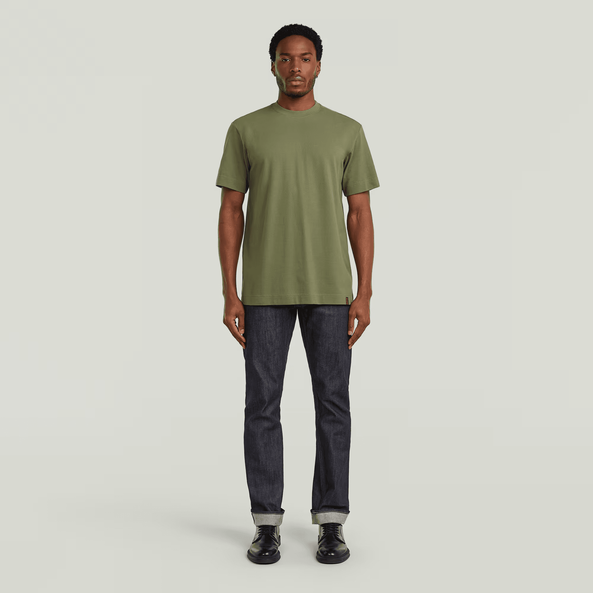 GS-01 Structured T-Shirt in Four Leaf Clover - Milu James St