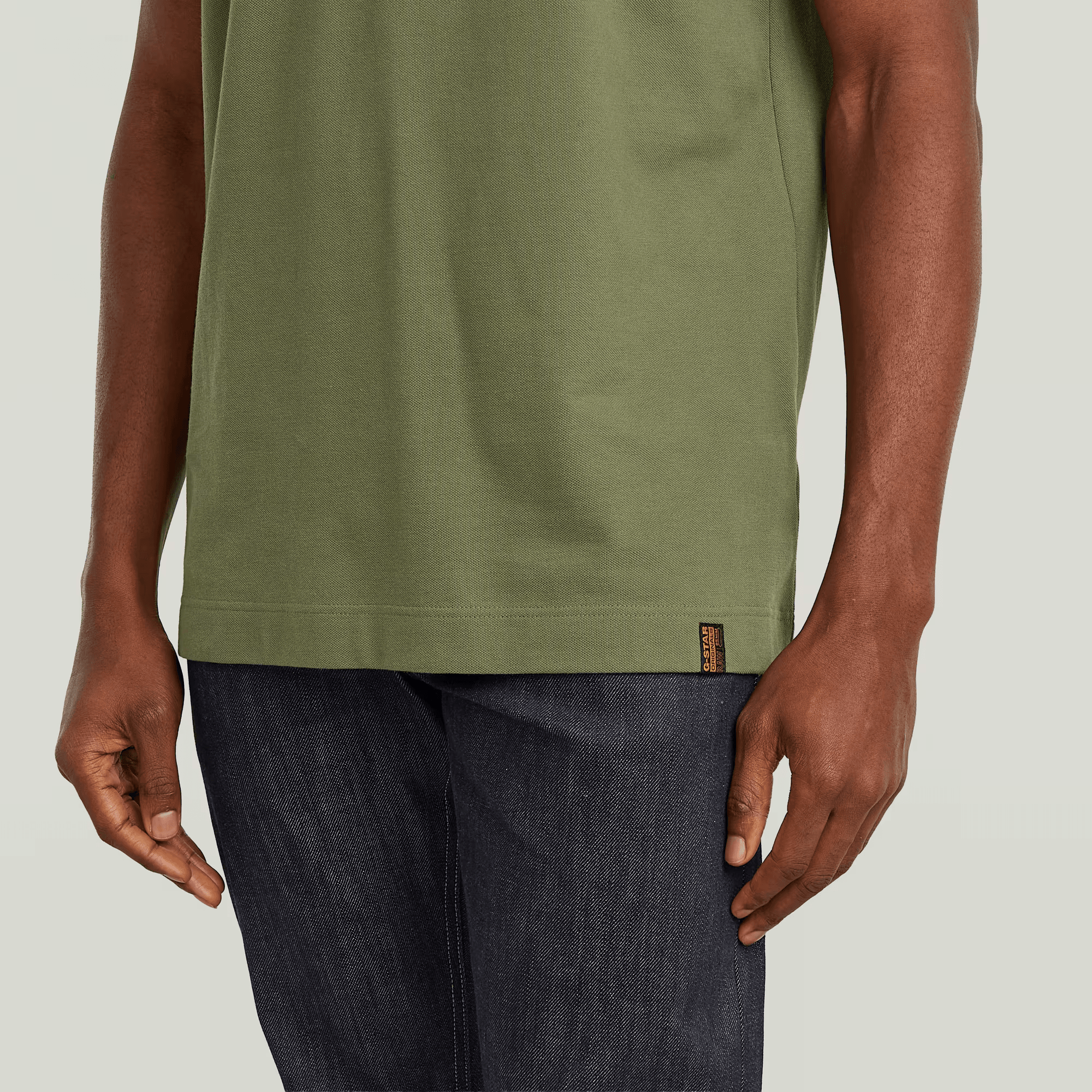 GS-01 Structured T-Shirt in Four Leaf Clover - Milu James St