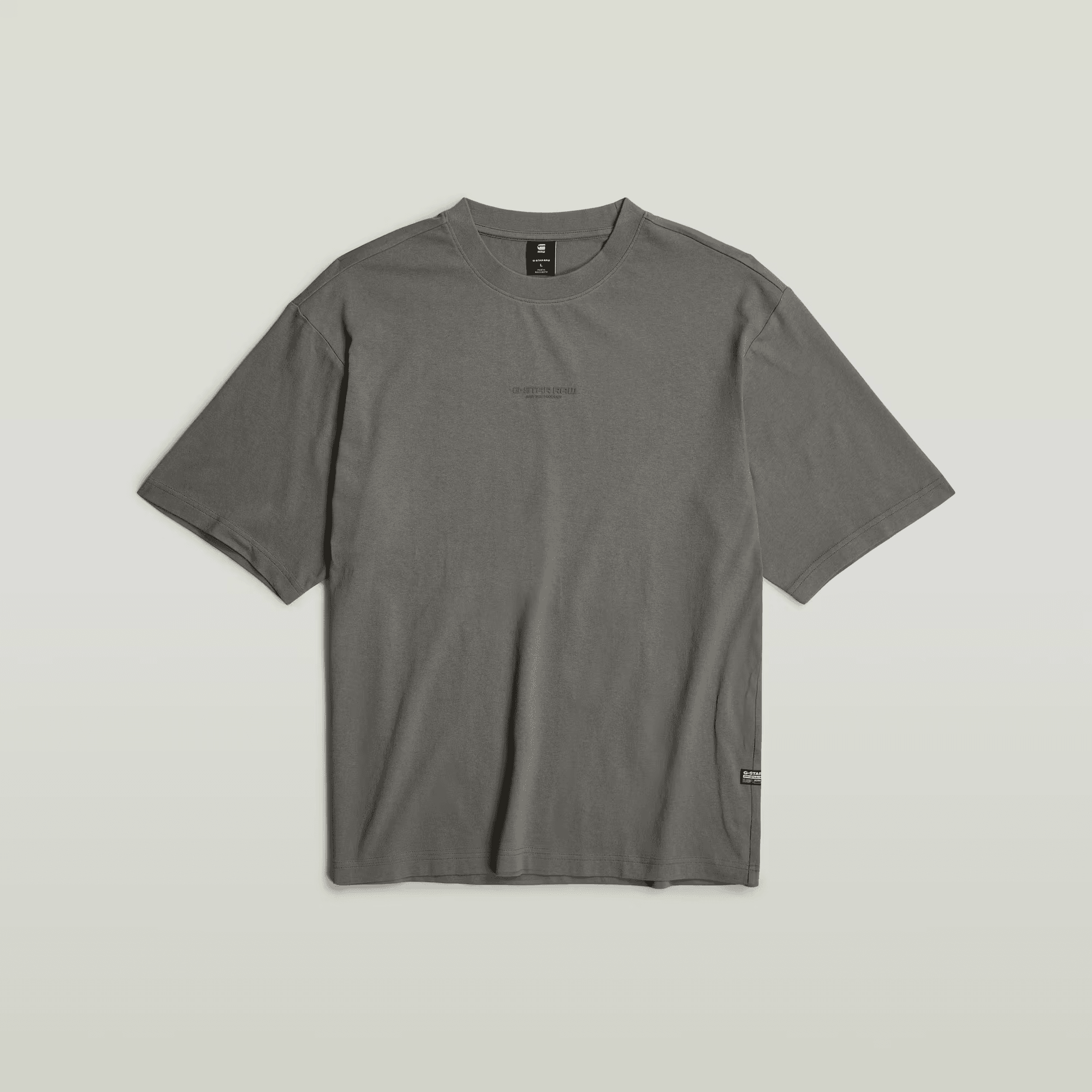 Knolling Back Graphic Boxy T-Shirt in Gs Grey