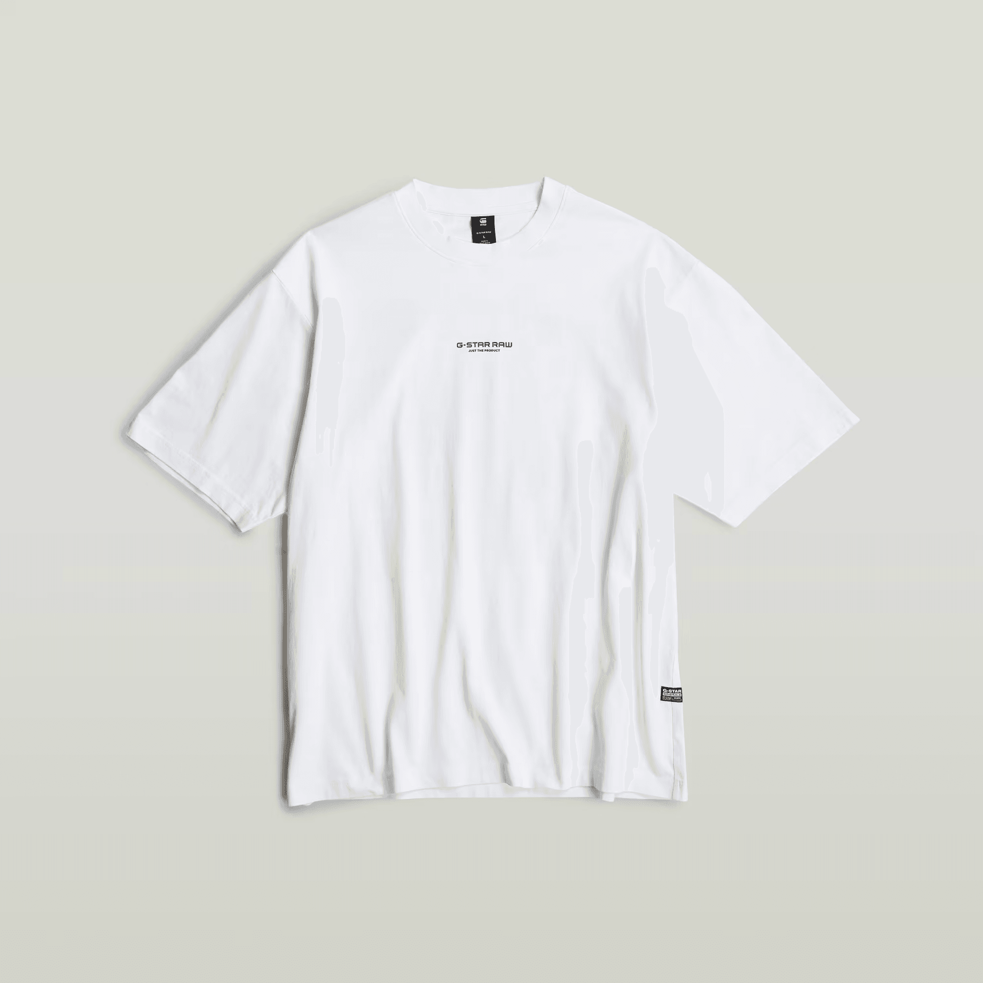 Knolling Back Graphic Boxy T-Shirt in White