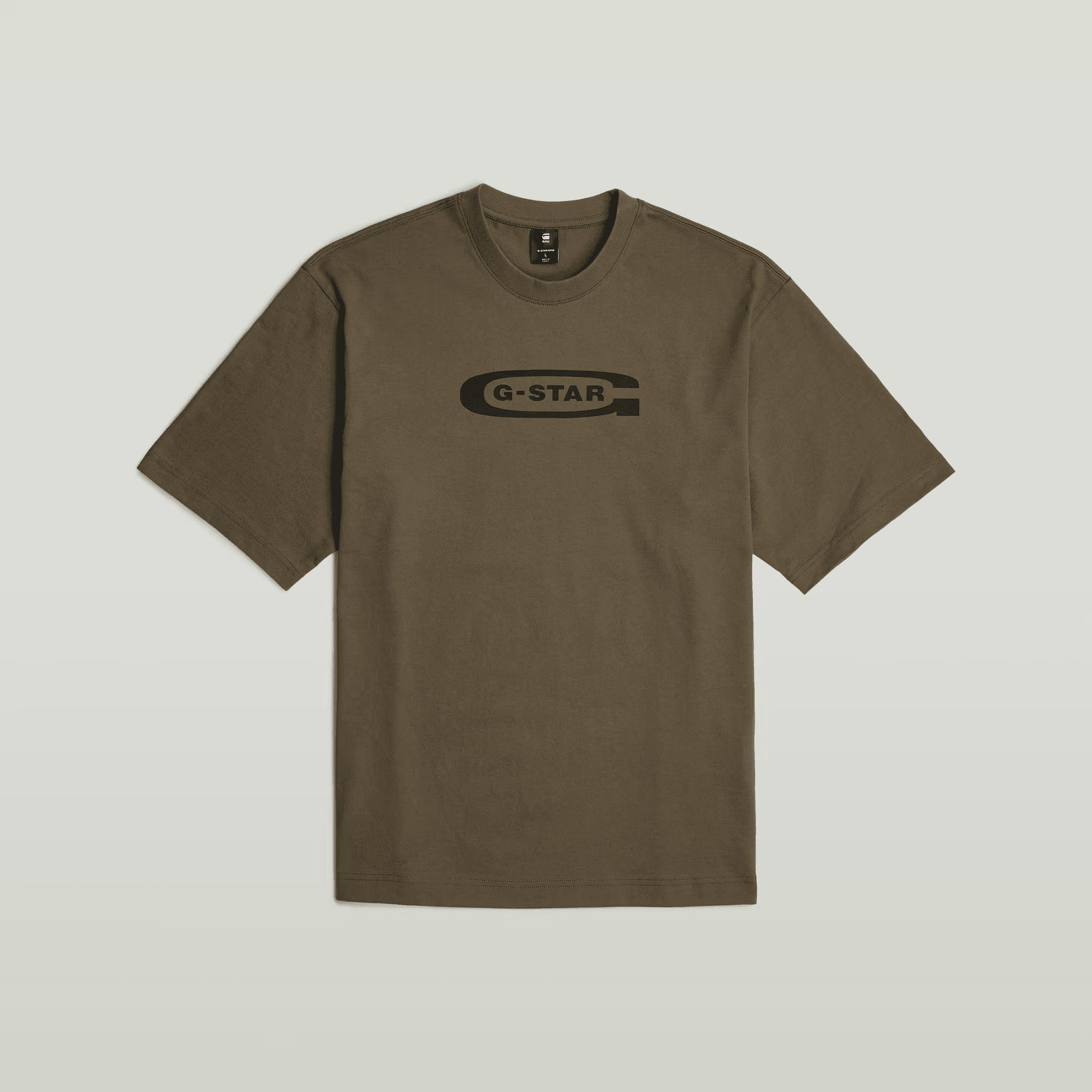 Old Skool Logo Boxy T-Shirt in Turf