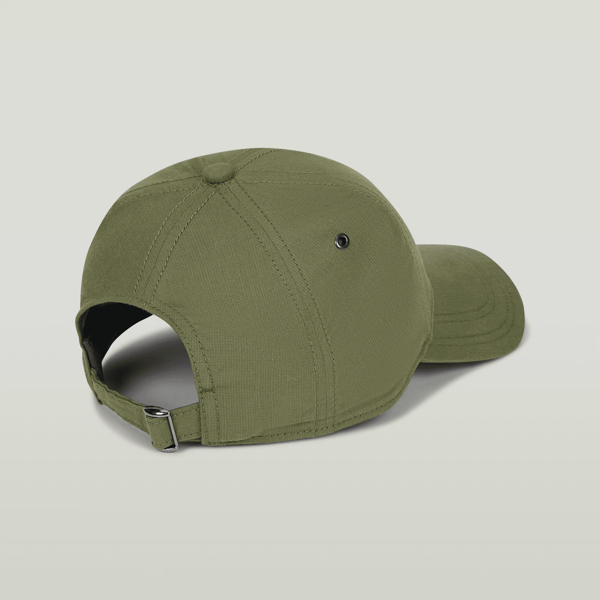 Originals Baseball Cap in Shadow Olive Slub Stripe - Milu James St