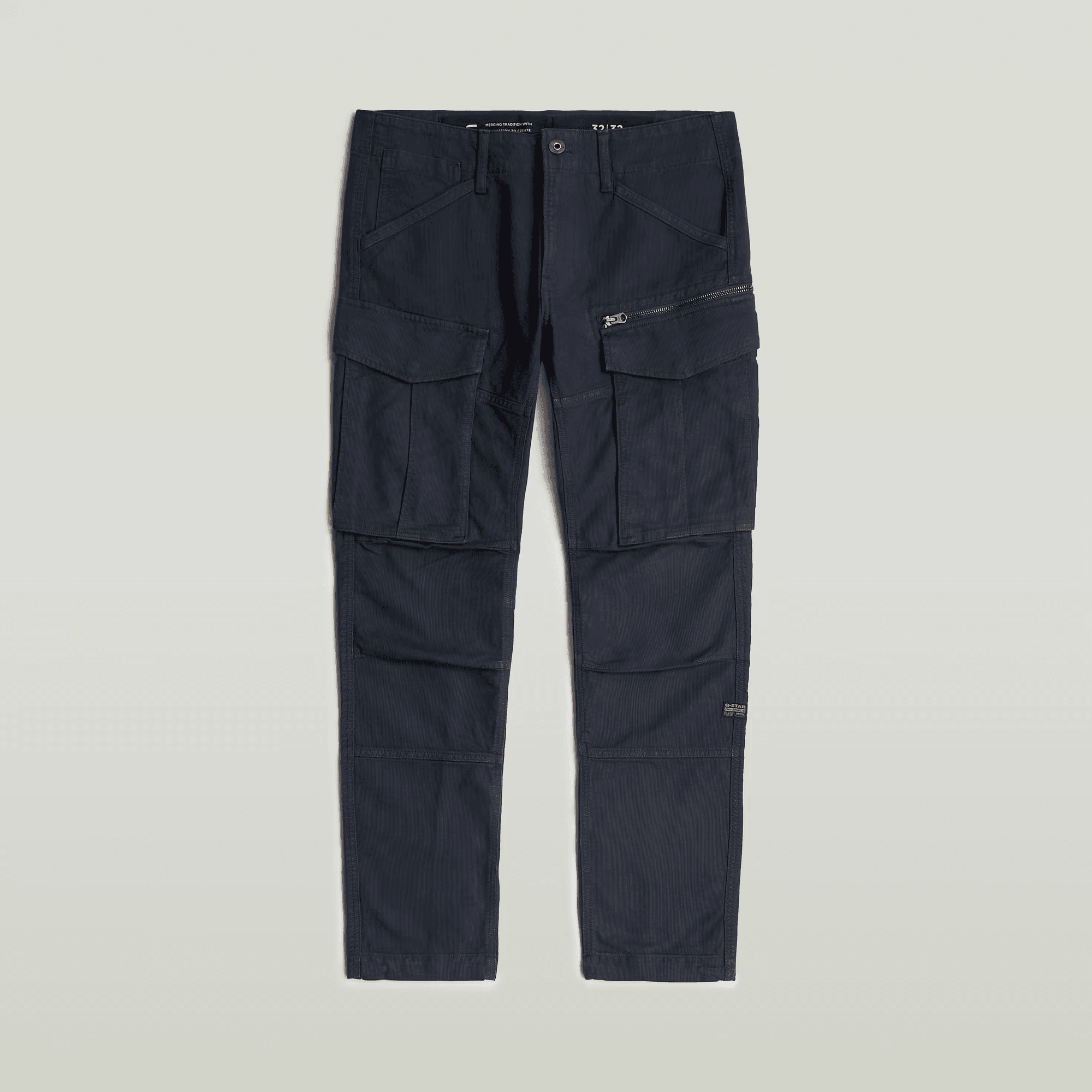 Rovic Zip 3D Regular Tapered Pants in Legion Blue Gd