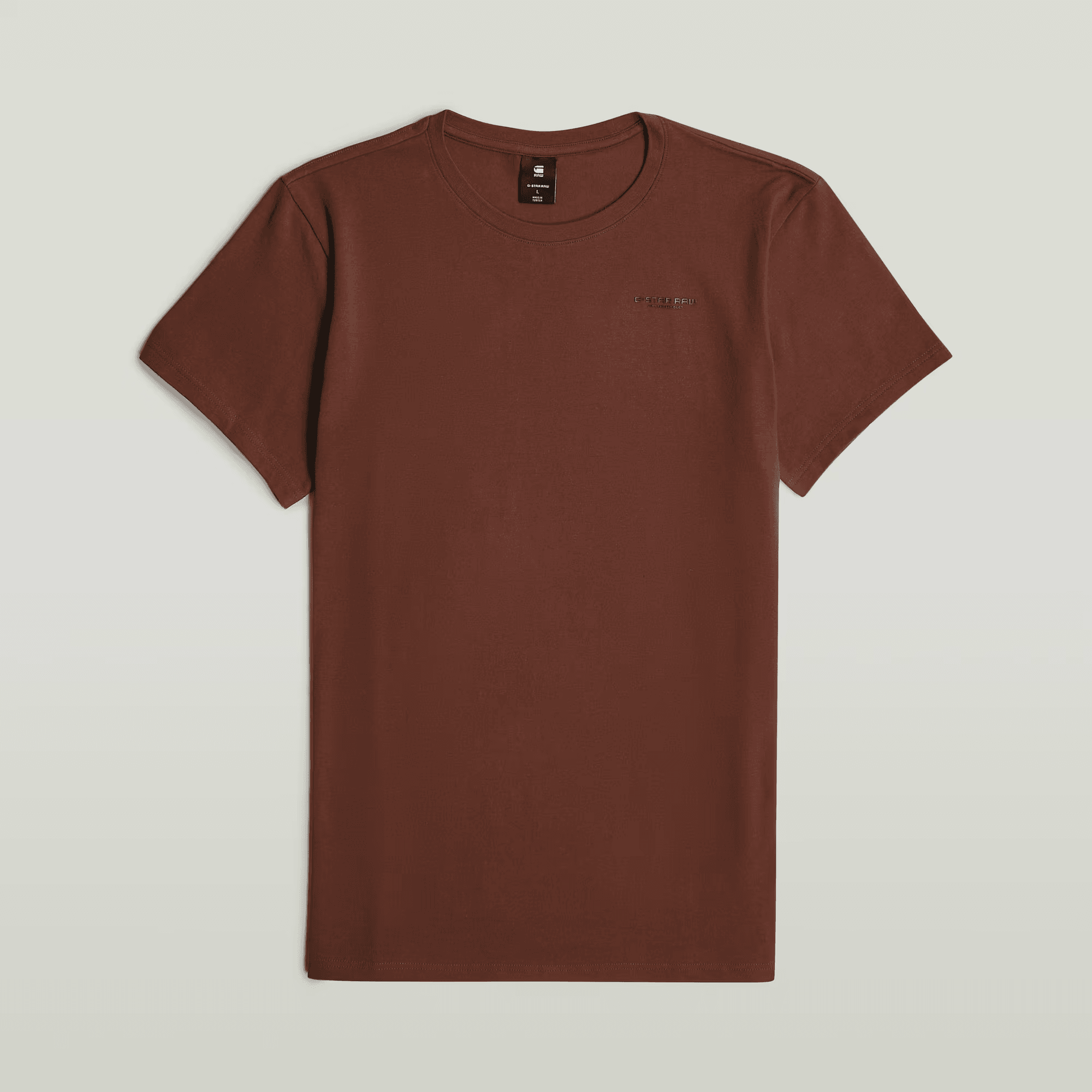 Slim Base T-Shirt in Dark Plum