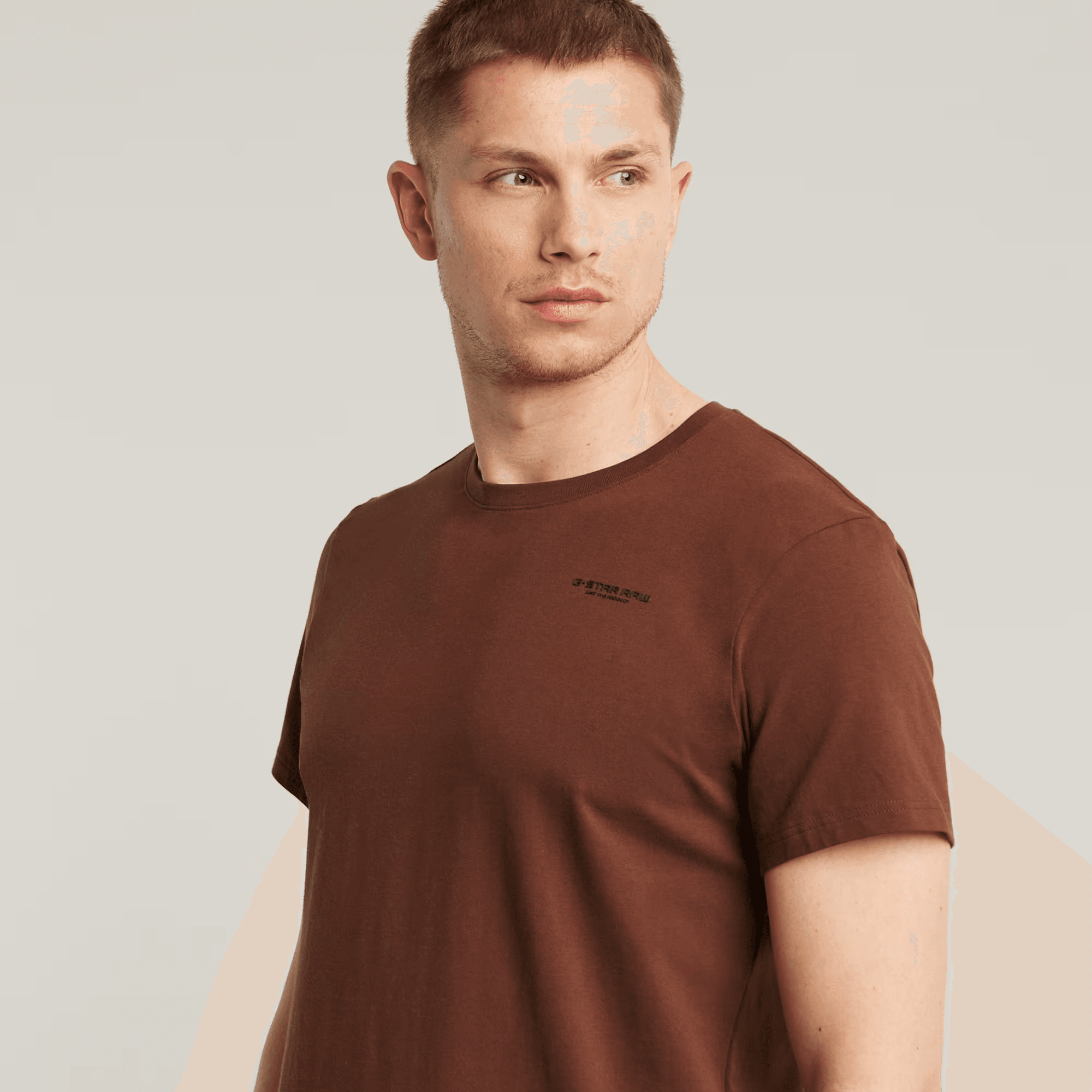 Slim Base T-Shirt in Dark Plum