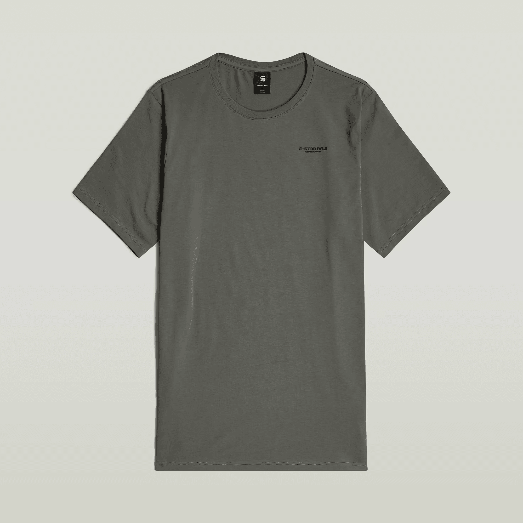 Slim Base T-Shirt in Gs Grey