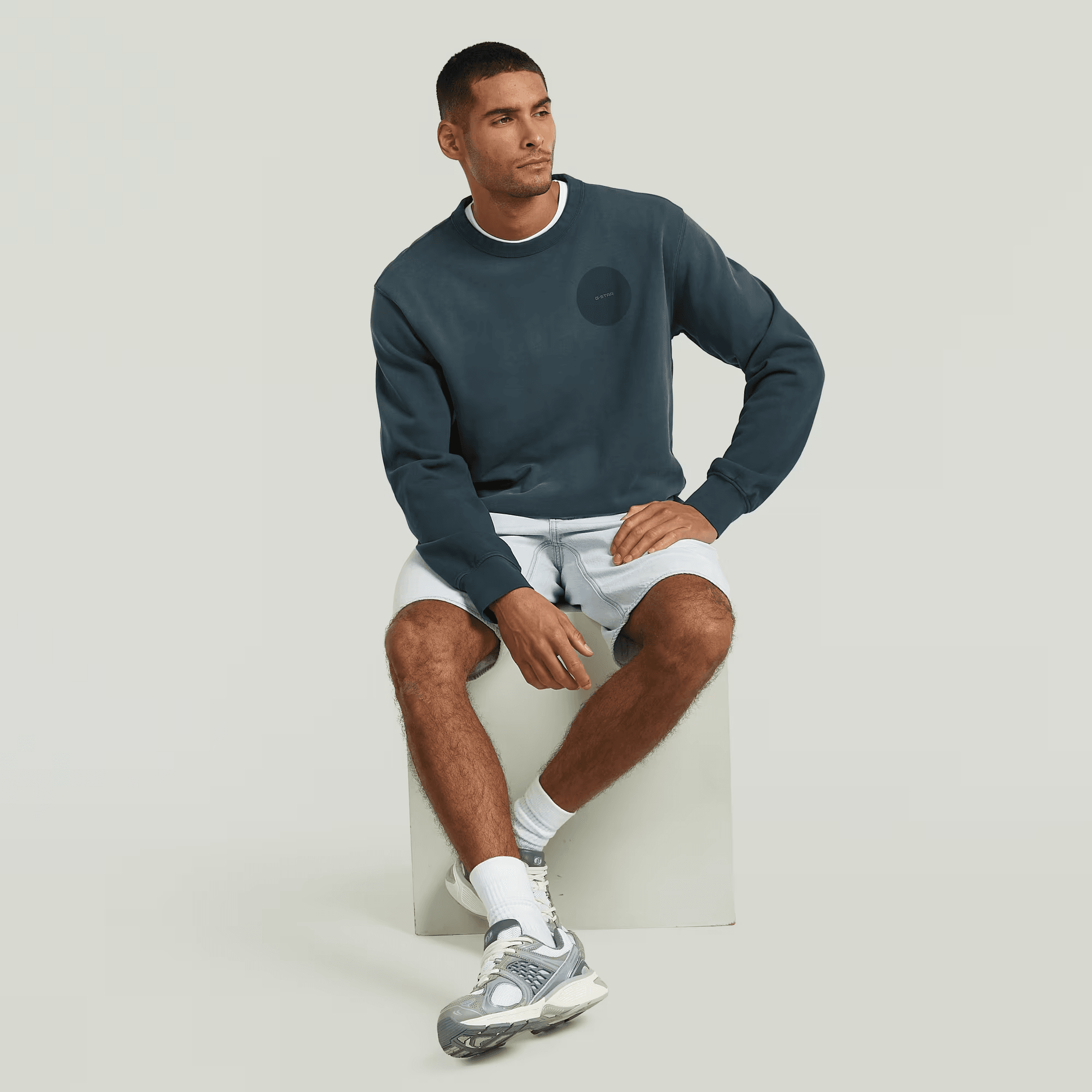 Sunfaded Sweater in Salute - Milu James St