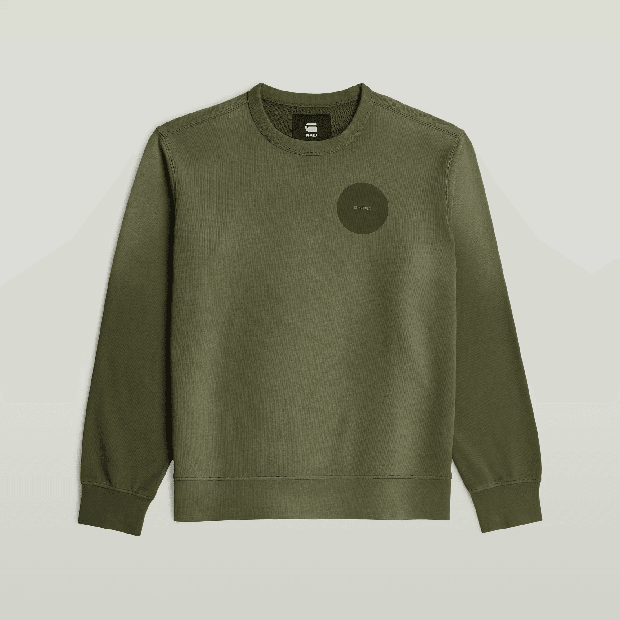 Sunfaded Sweater in Shadow Olive