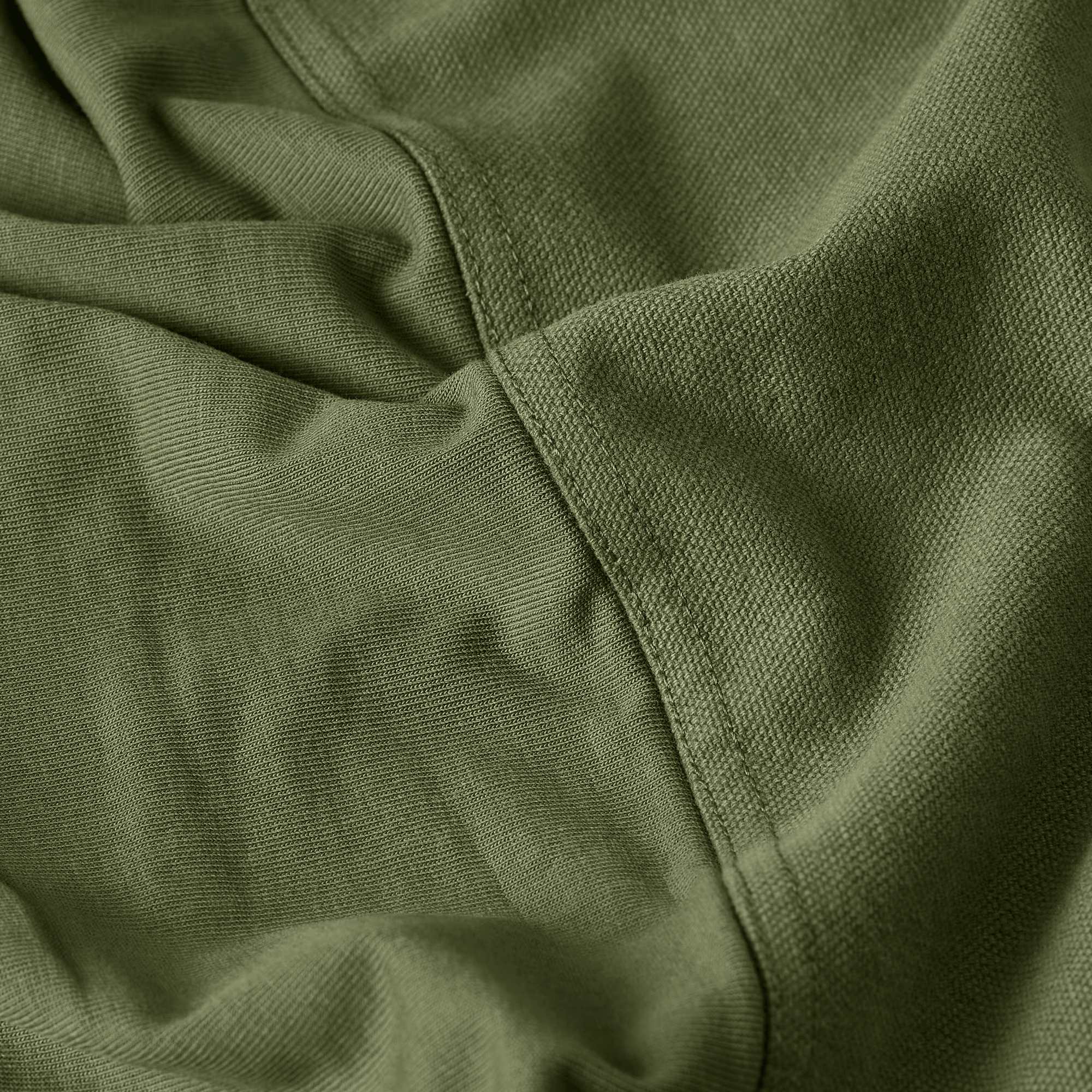 Woven Mix Loose T-Shirt in Four Leaf Clover - Milu James St