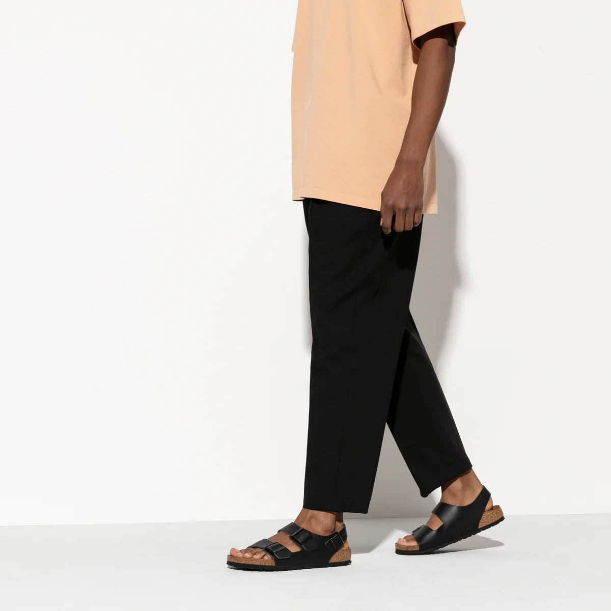 Milano Smooth Leather in Black