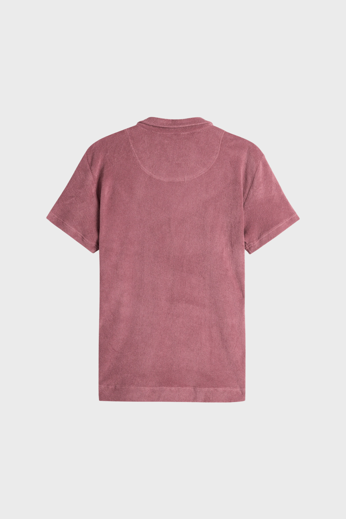 Polo Terry Shirt in Dusty Plum