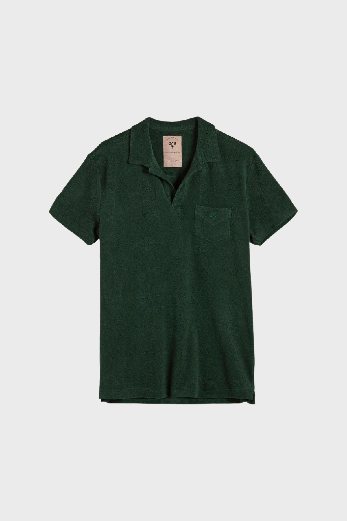 Polo Terry Shirt in Green