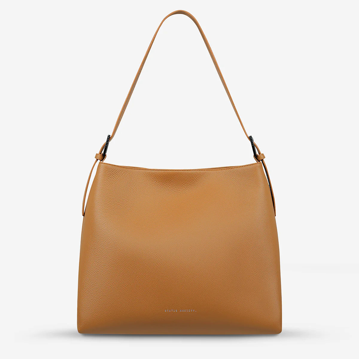Forget About It Leather Bag in Tan