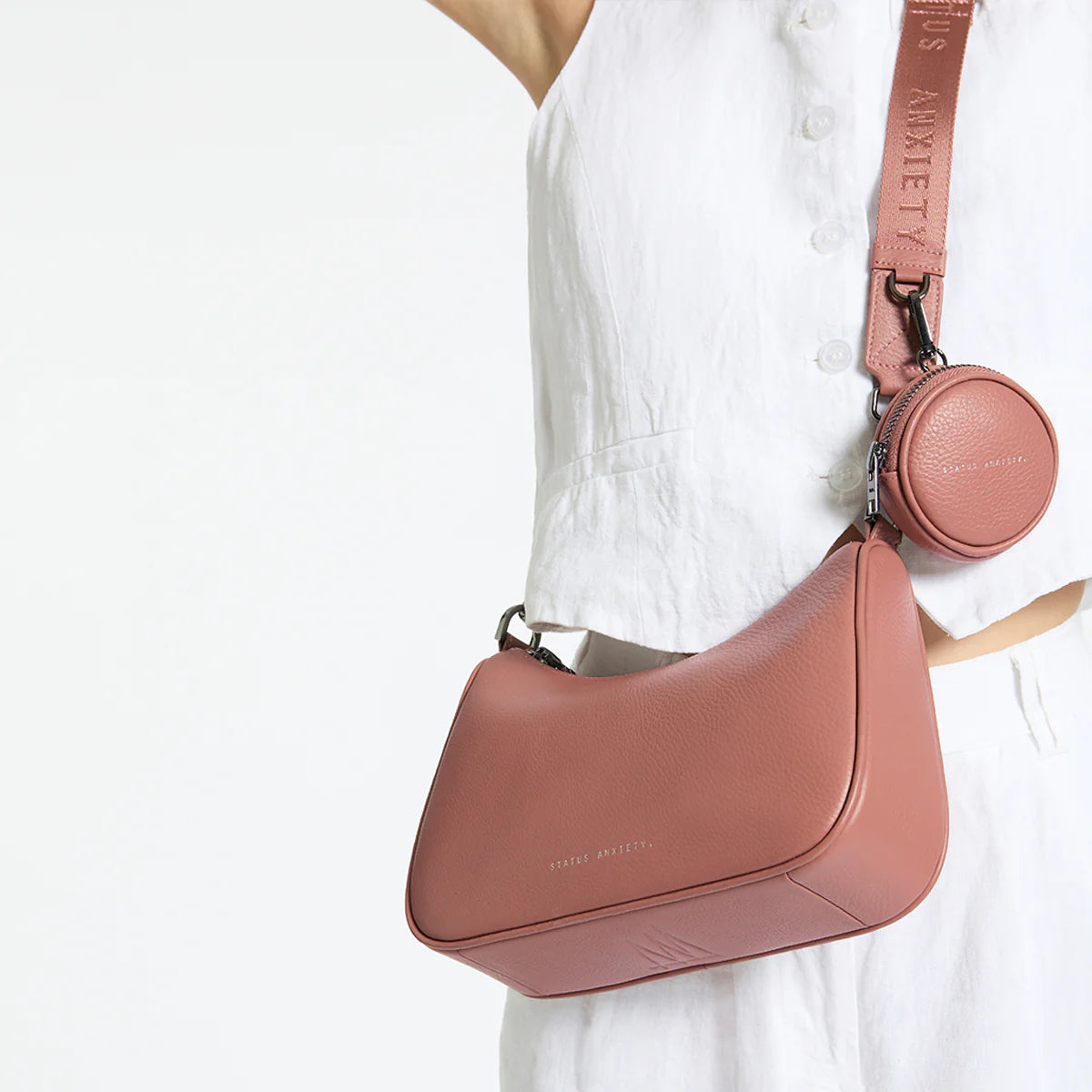 Look Both Ways Bag in Rouge - Milu James St