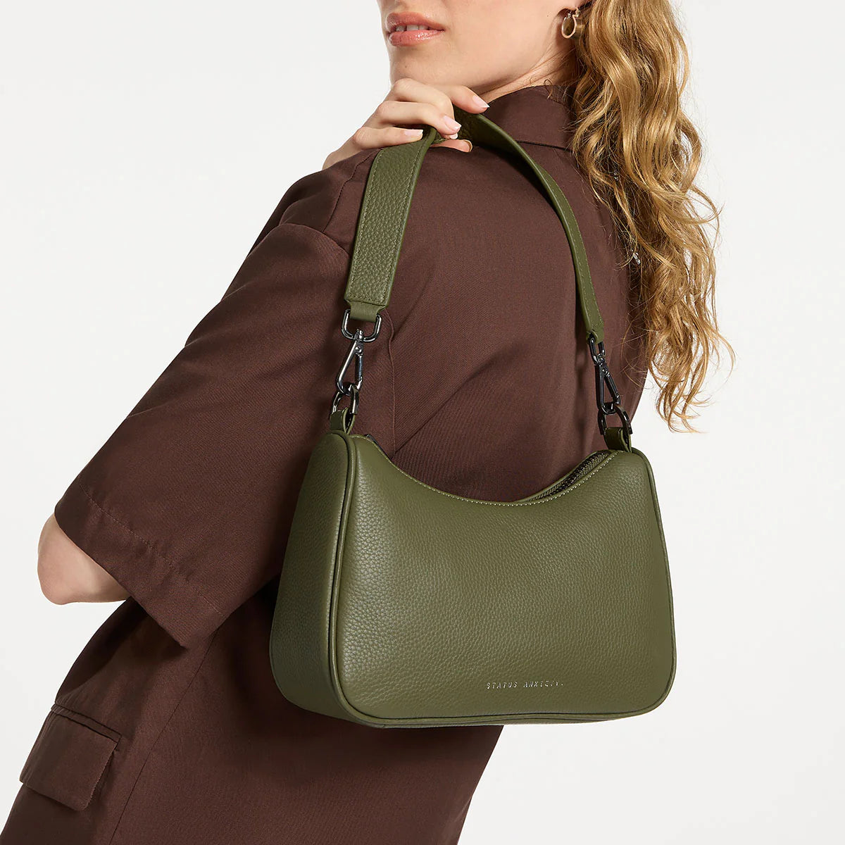 Look Both Ways Bag in Khaki - Milu James St