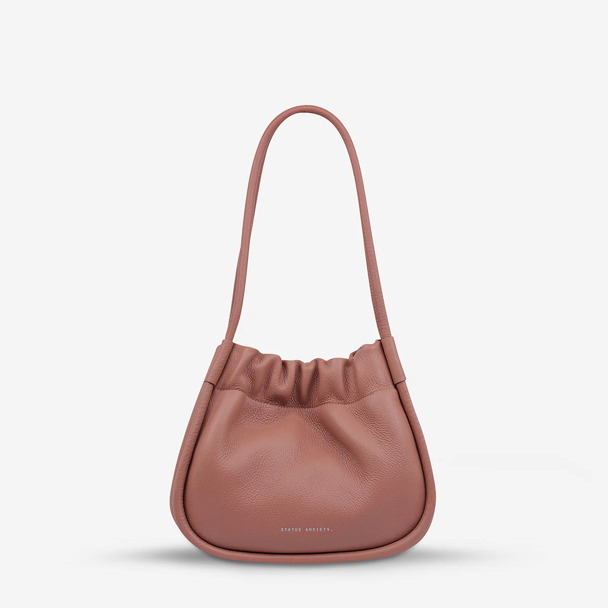 Ordinary Pleasures Leather Bag in Dusty Rose