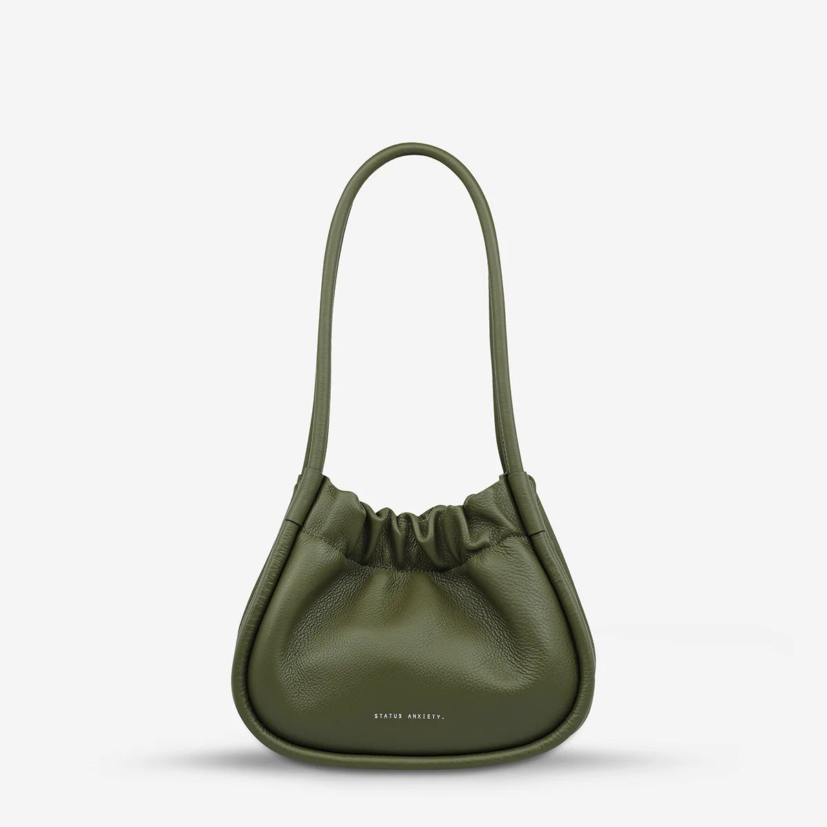 Ordinary Pleasures Leather Bag in Khaki