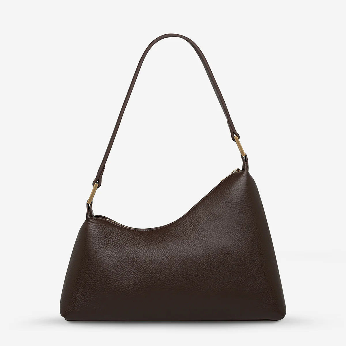 Reverie Bag in Cocoa/Brushed Gold - Milu James St