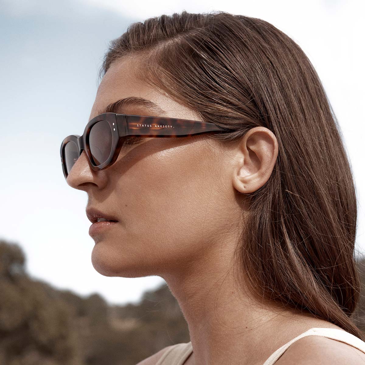 Luna Sunglasses in Brown Tort - Milu James St