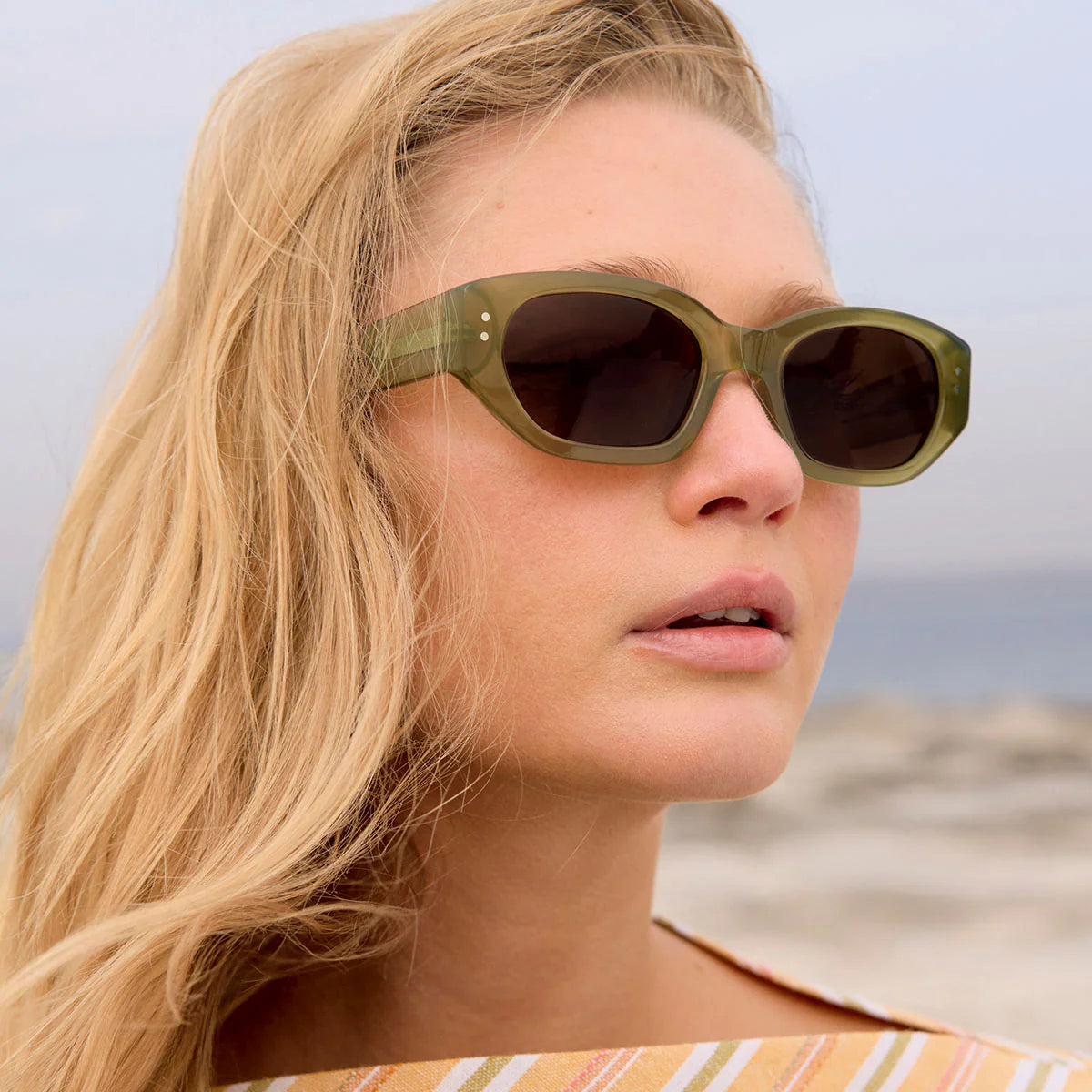 Luna Sunglasses in Pear - Milu James St