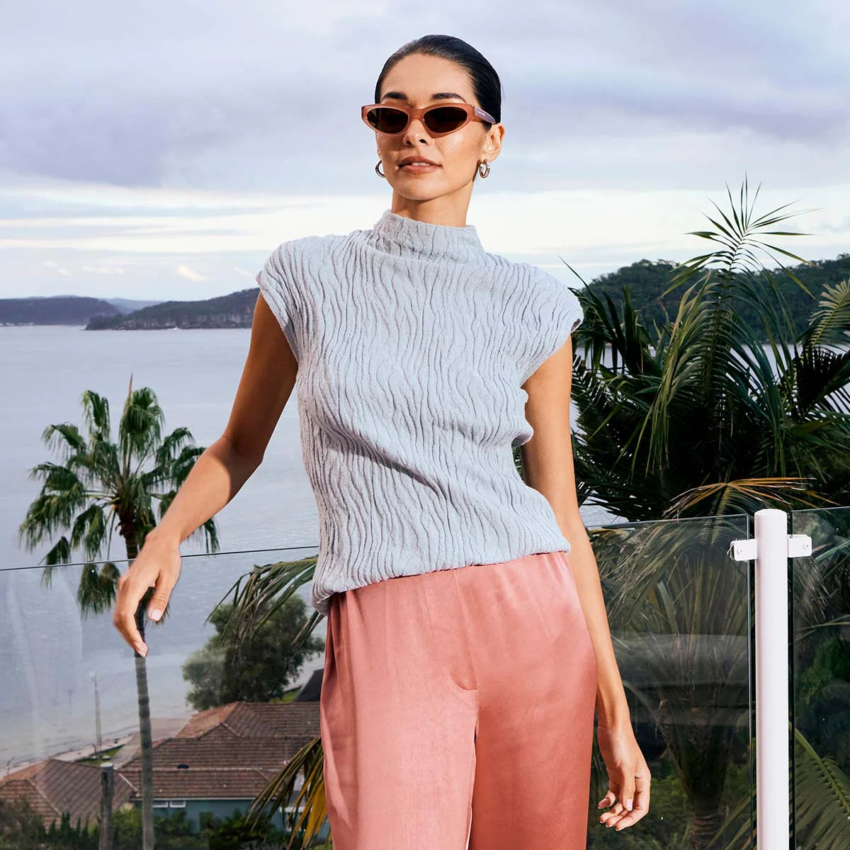 Mindless Sunglasses in Rose