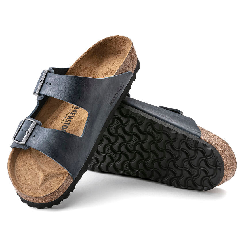 Arizona Natural Leather in Wood Midnight