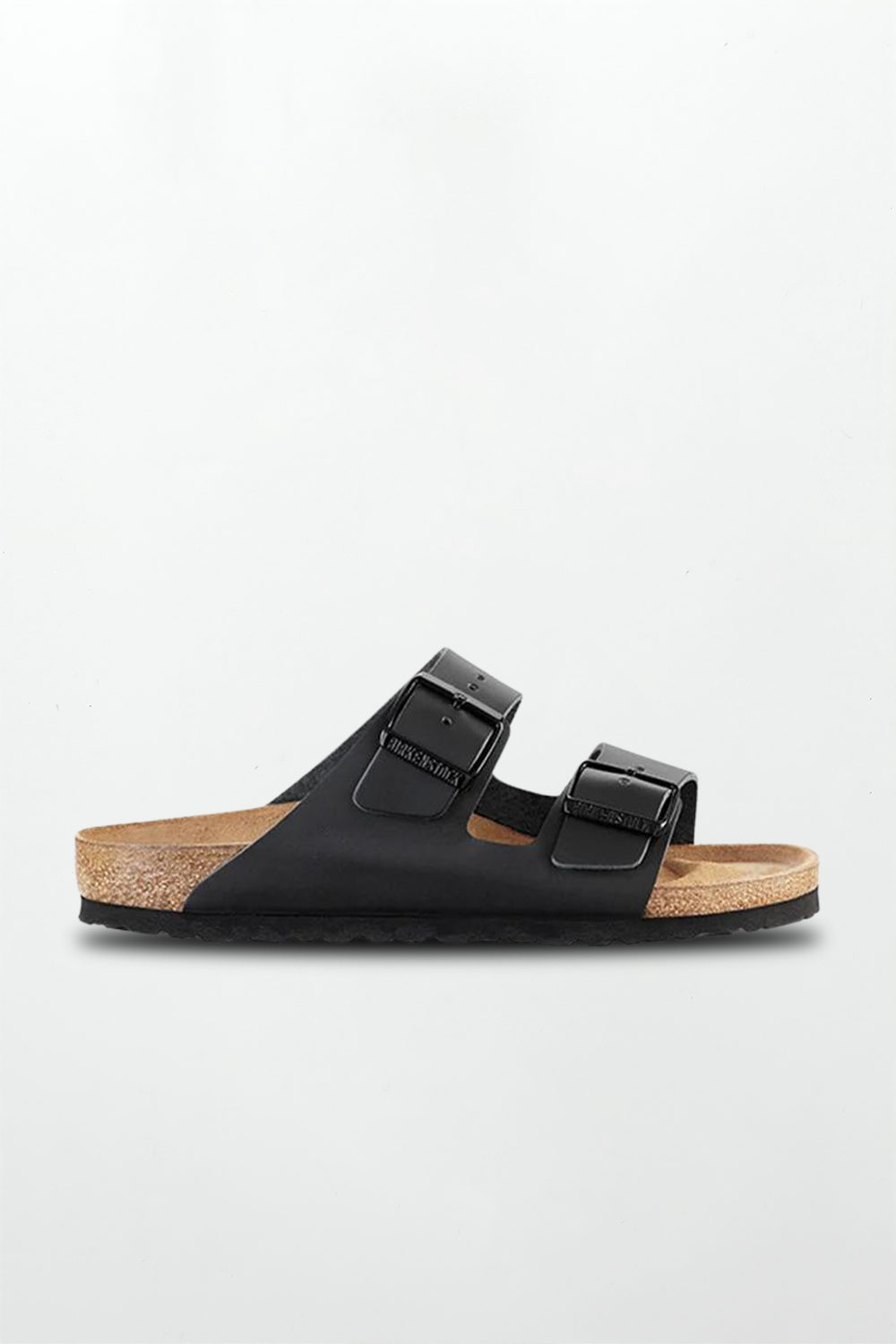 Arizona Smooth Leather in Black (Classic Footbed - Suede Lined)