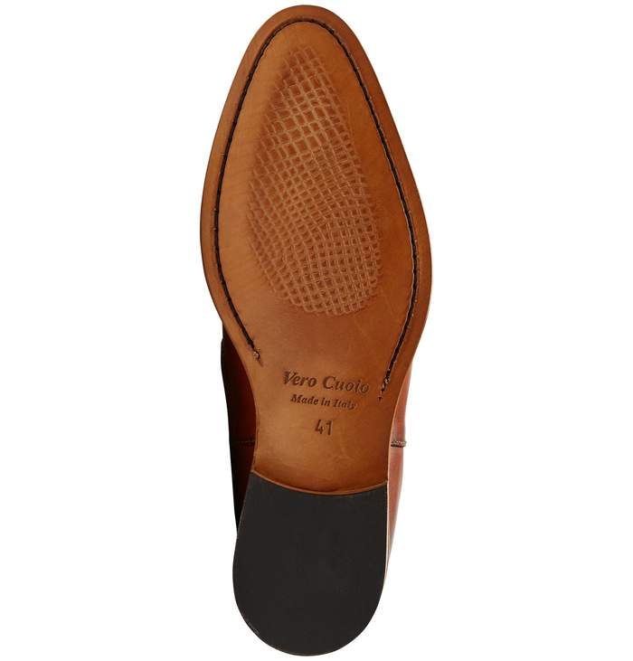 3651 Mens Italian sigaro leather boot - Milu James St