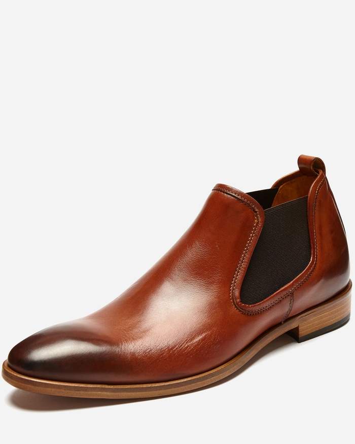 3651 Mens Italian sigaro leather boot - Milu James St