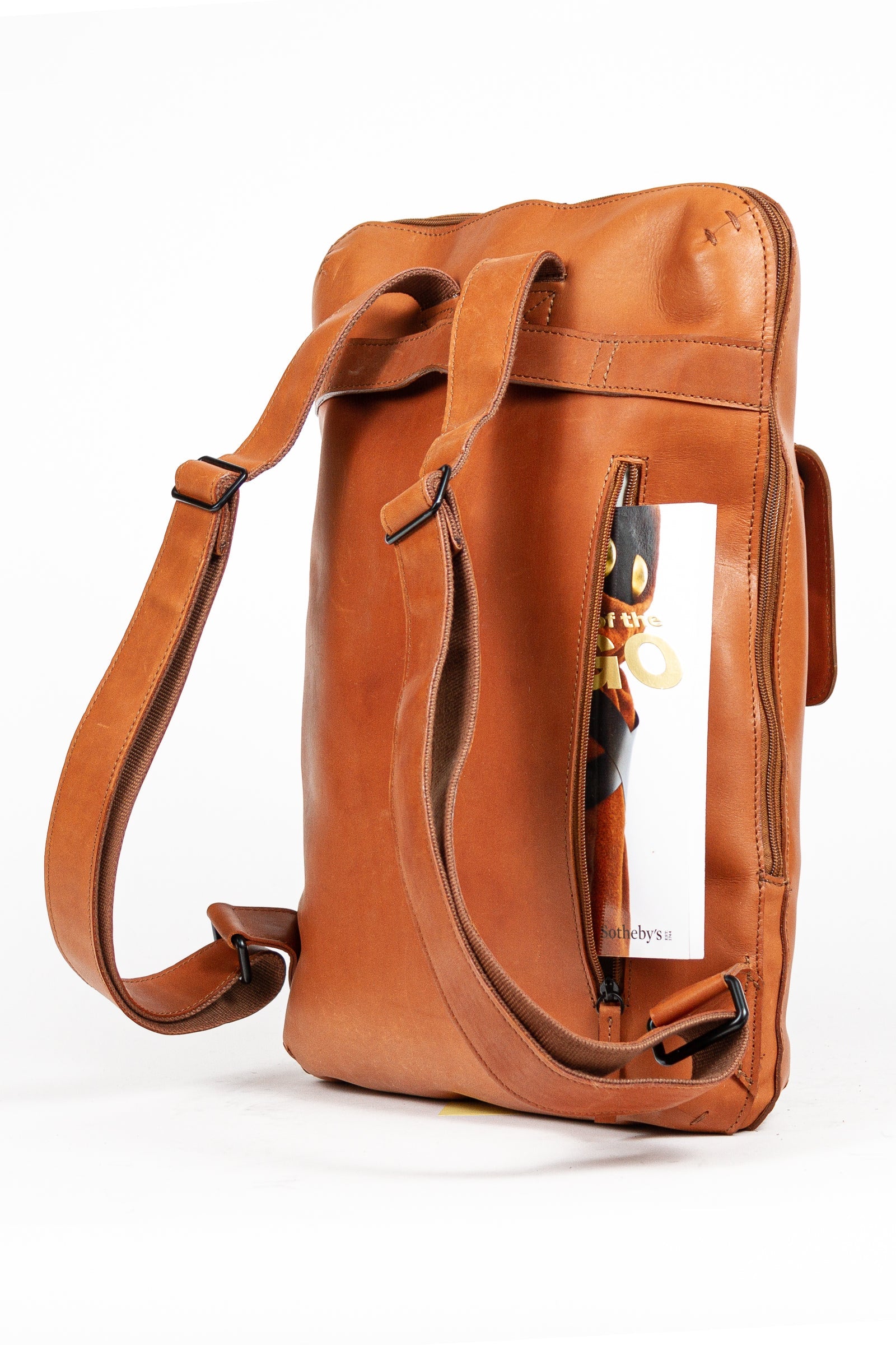 Futura Snap Pocket Backpack in Cognac