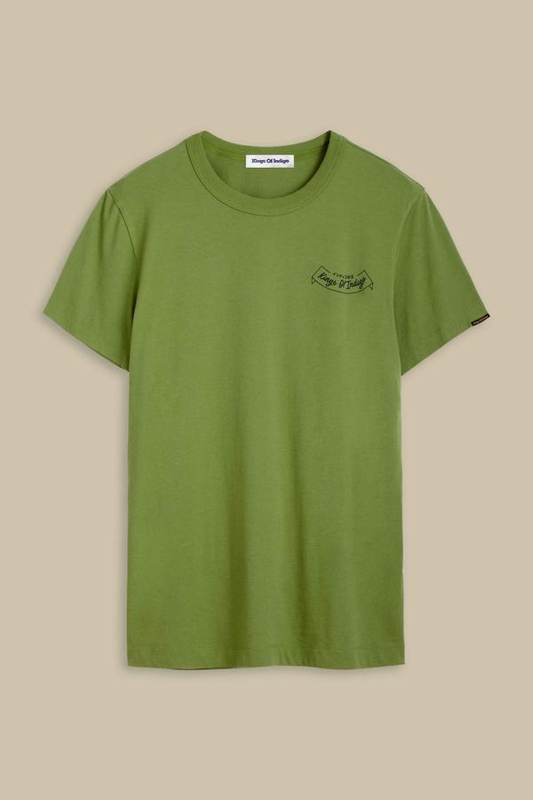 Darius T-Shirt in Loden Green Japan Laurel
