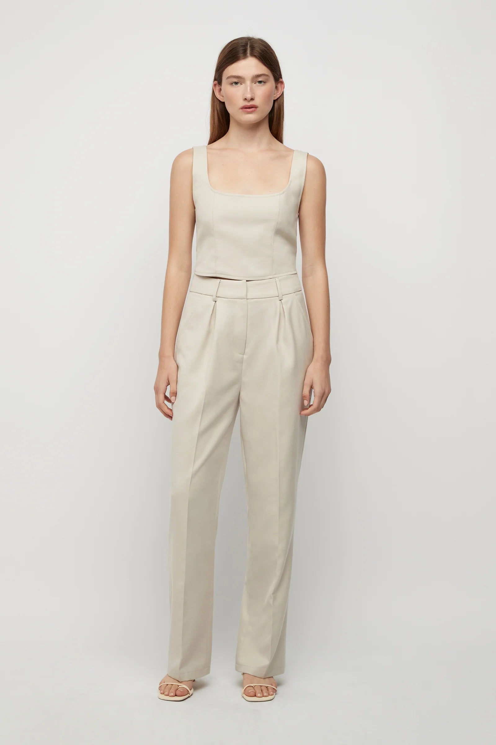 Filippa Trousers In Winter White Filippa Trousers In Winter White