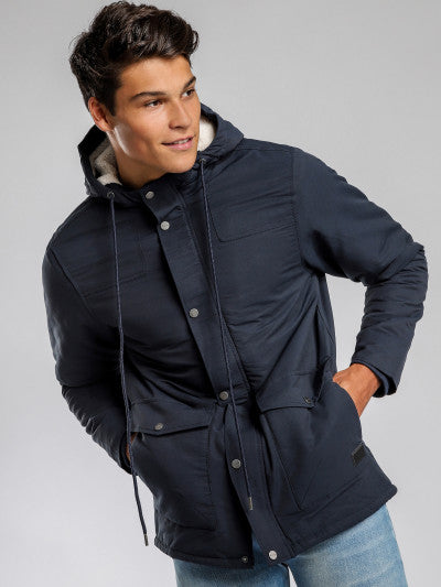 Cain parker jacket in navy blue - Milu James St