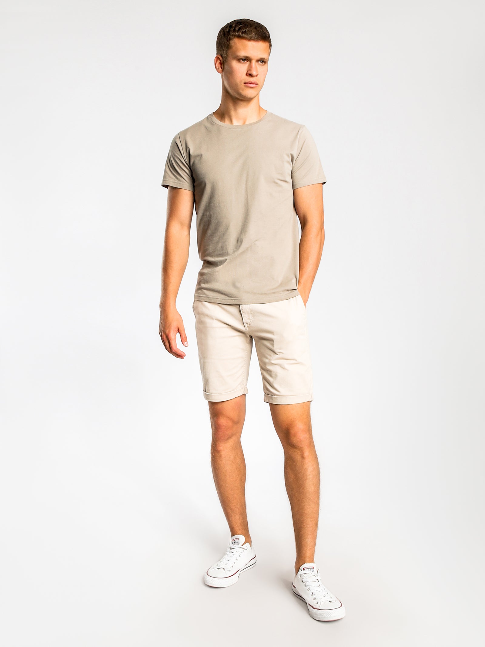 Malabar Chino Short in Navy or Stone or Army - Milu James St