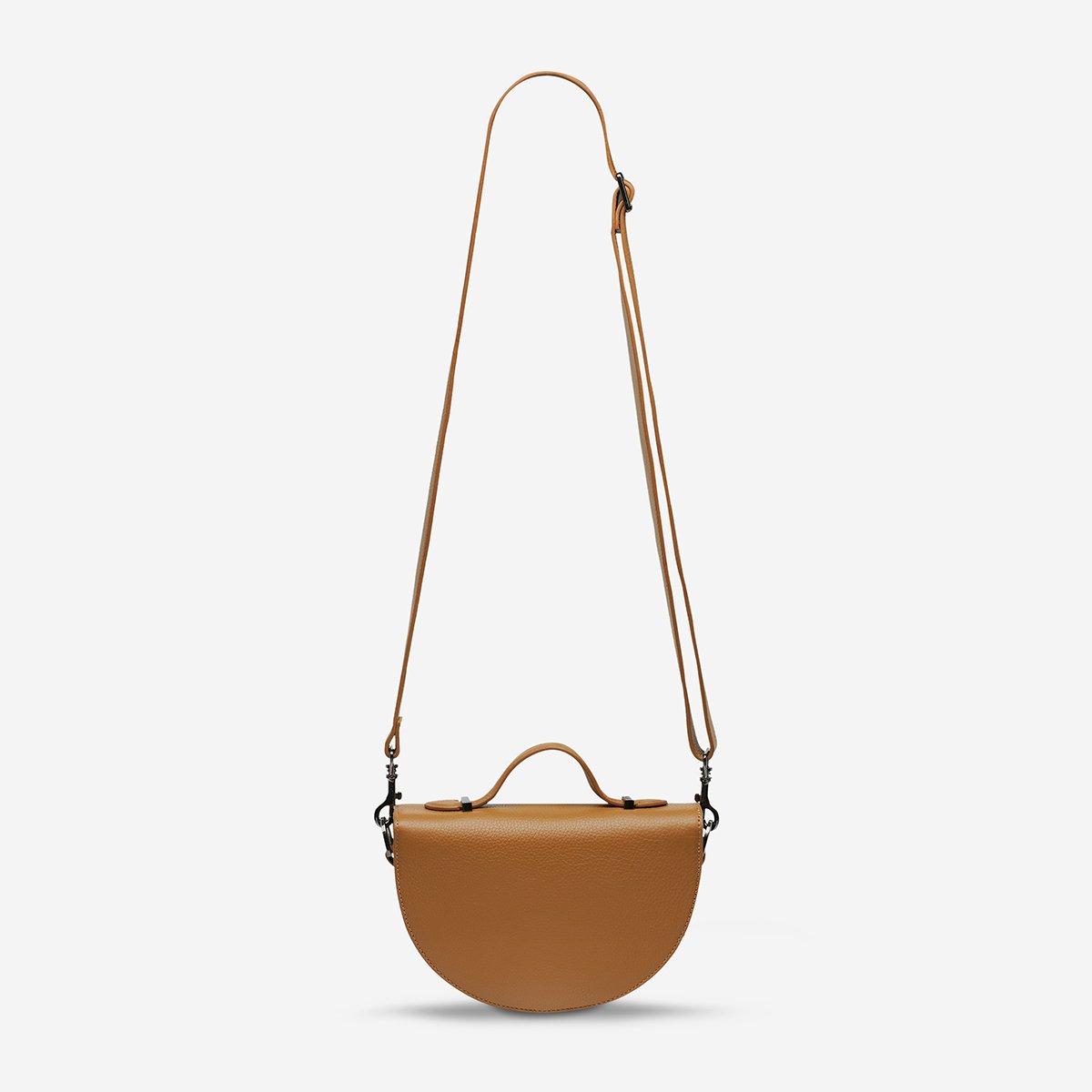 All Nighter Leather Crossbody Bag in Tan