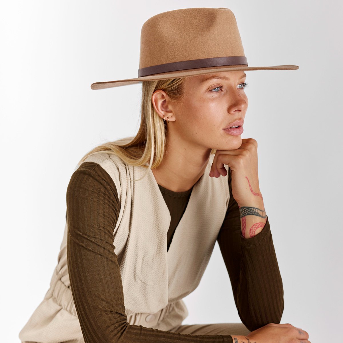 No Stopping Us Hat in Camel