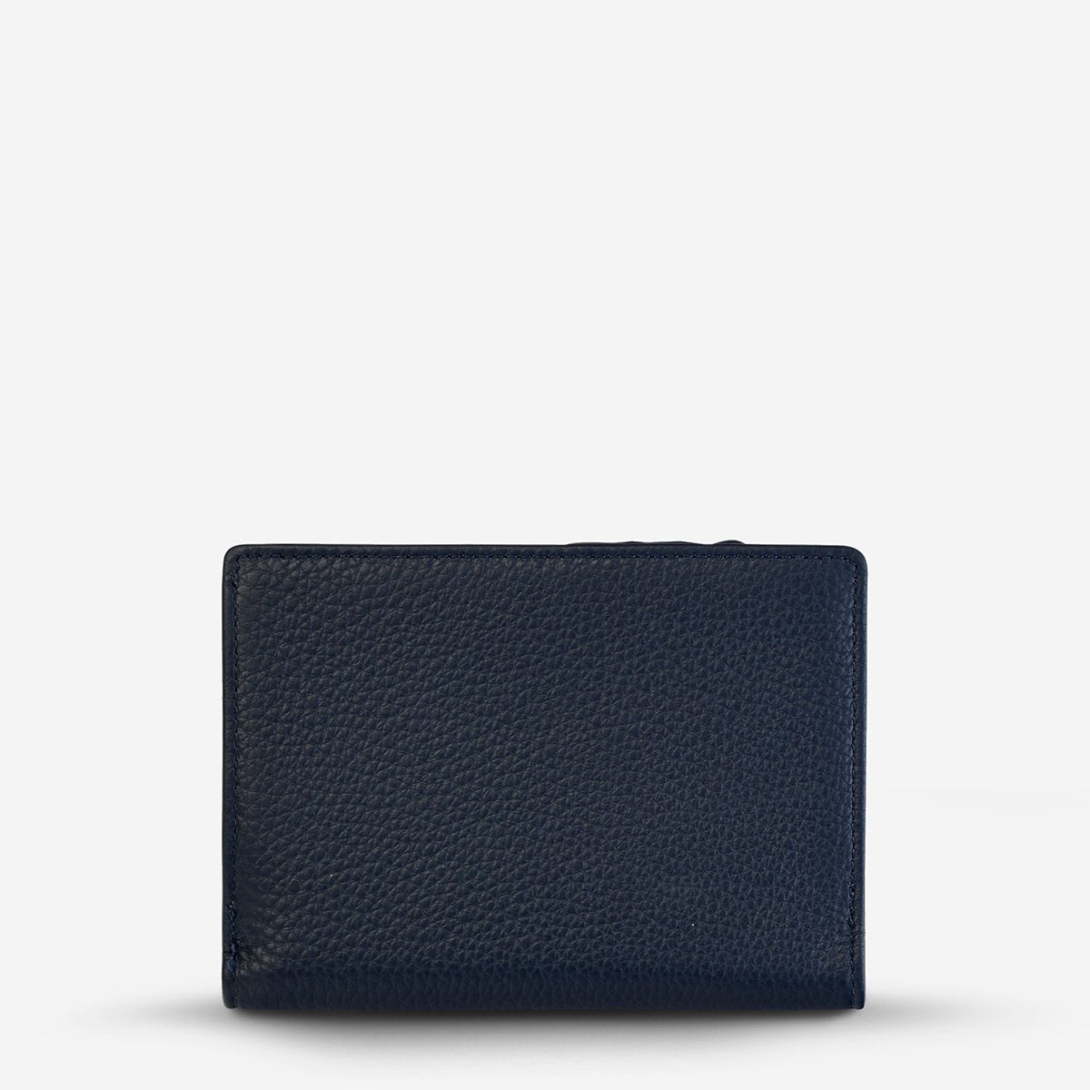 Insurgency Leather Wallet in Navy Blue