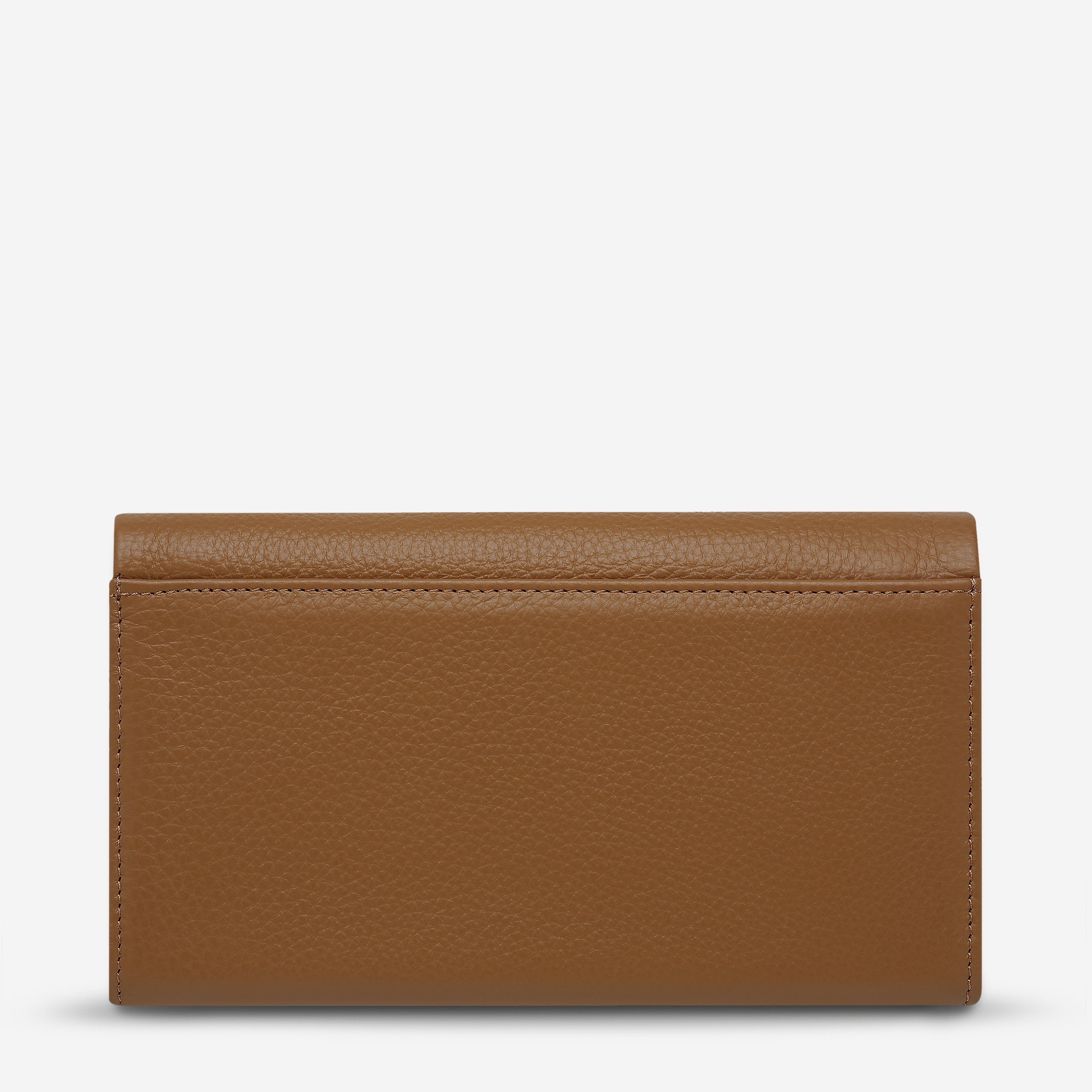 Nevermind Leather Wallet in Tan