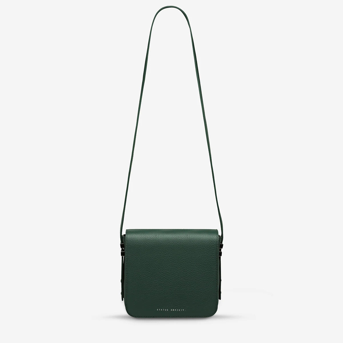 Want To Believe Leather Bag in Green