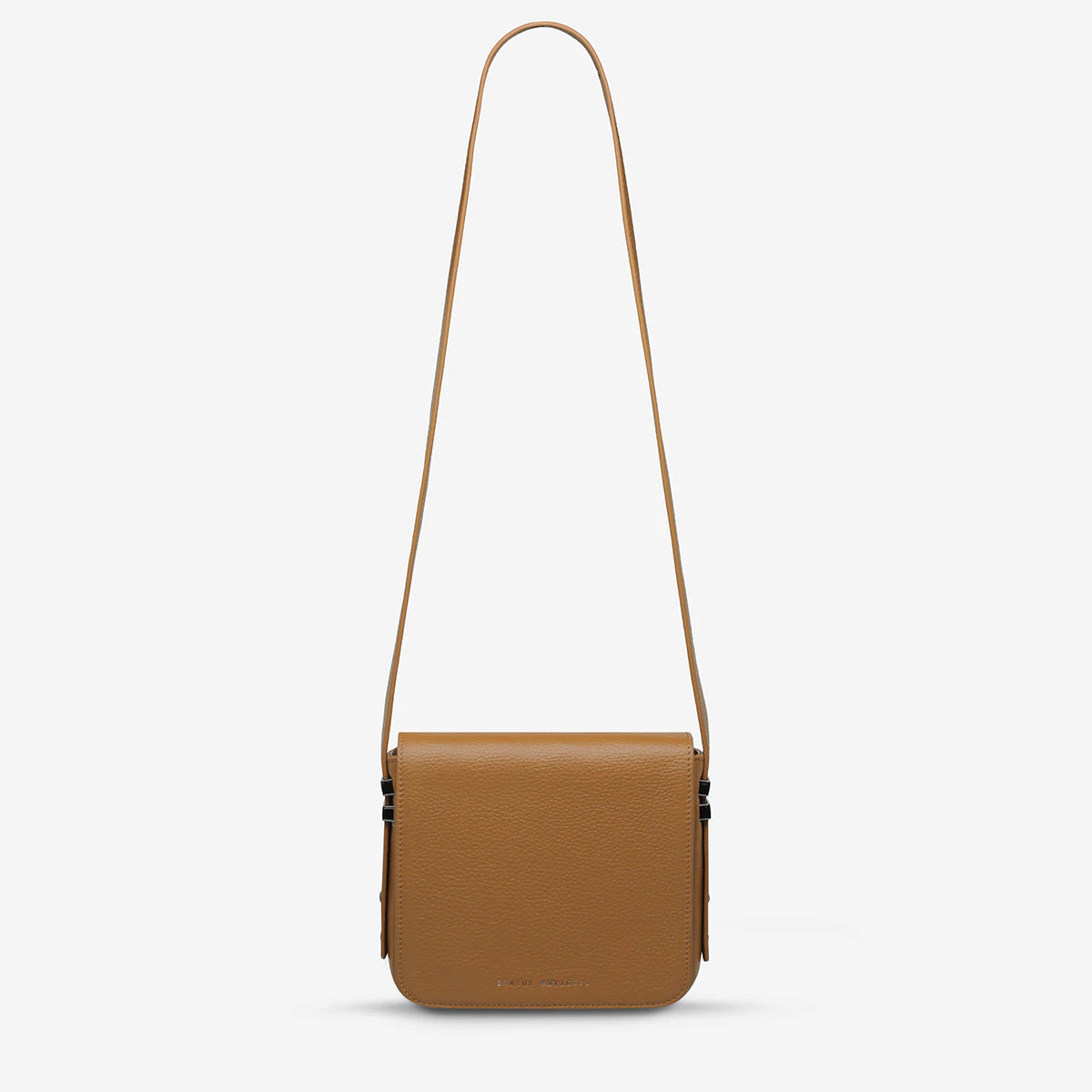 Want To Believe Leather Bag in Tan